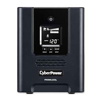 Amazon.com: CyberPower PR3000LCDSL Smart App Sinewave UPS